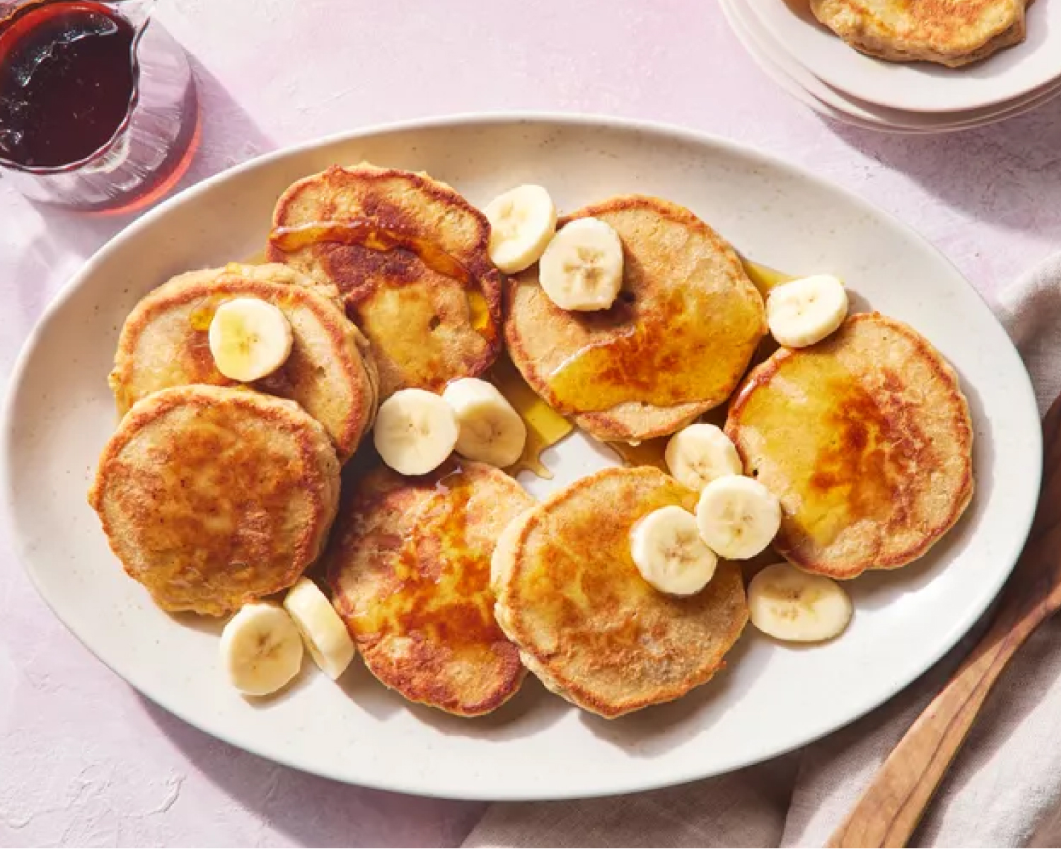 Banana Oat Pancakes